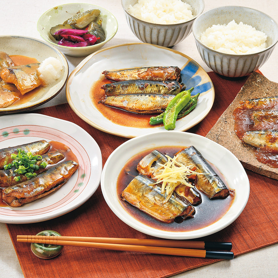 小野食品 やわらか煮魚セット【1032651】冷凍