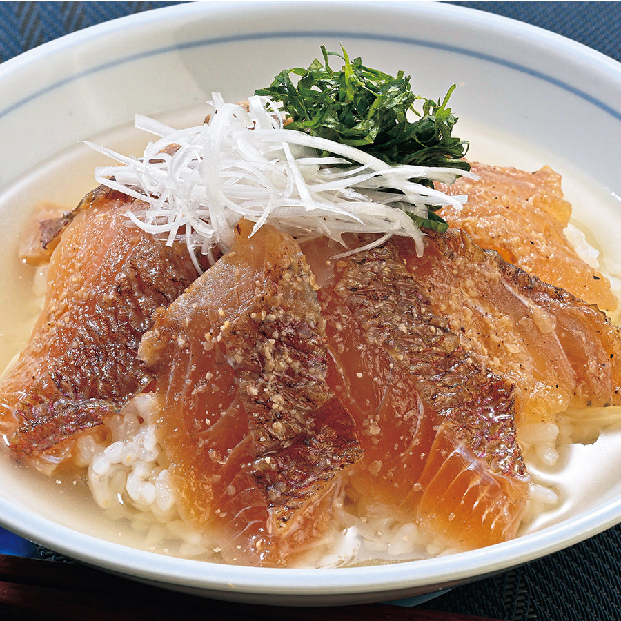 石山水産 天然真鯛の贅沢茶漬3個セット【33876】冷凍