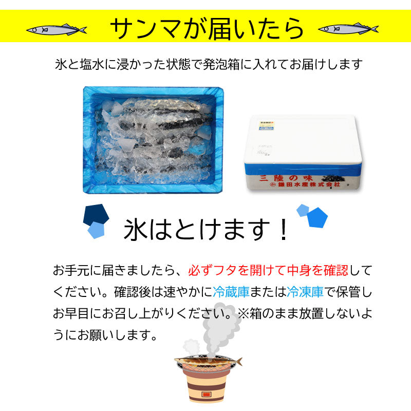 ≪ご予約受付中!≫鎌田水産_鮮さんま_冷蔵【28397/28380/28381】