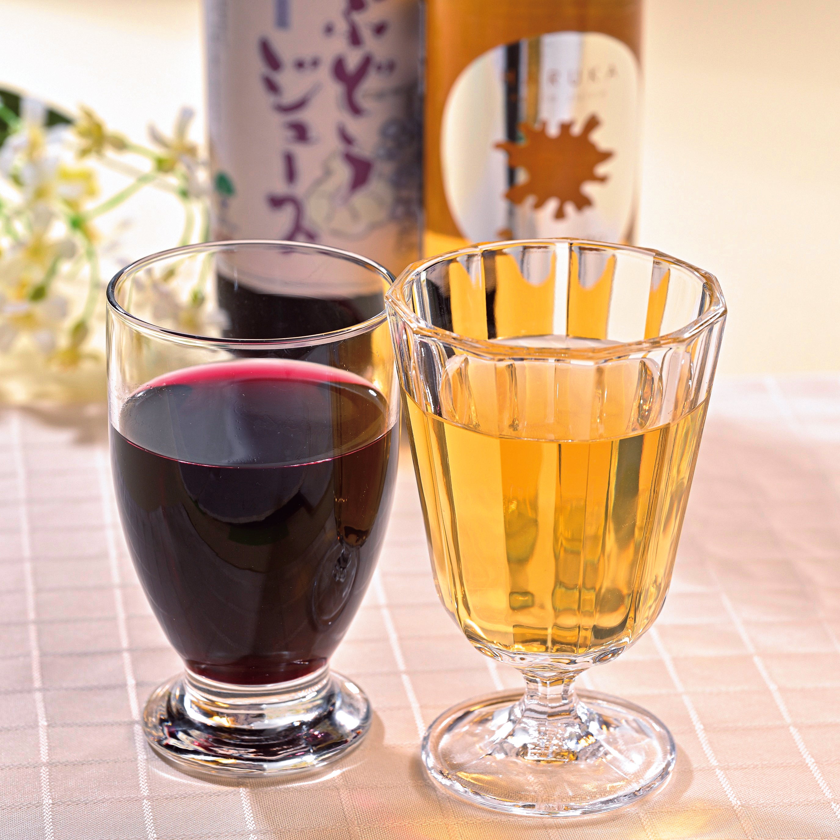 岩手くずまきワイン 山ぶどうジュース＆はるかりんごジュース2本