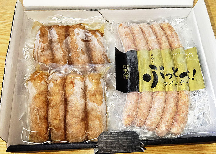 にのへ料理人の会 ぶっとべ! つくね&ウインナー Aセット 【0020360】冷凍