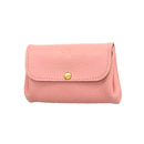 加賀野かばん工房 牛革アコーディオン財布（ピンク）【33474-3】受注生産品