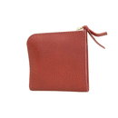 加賀野かばん工房 牛革Ｌ字ファスナー財布（キャメル）【33142-7】受注生産品