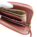 加賀野かばん工房 牛革Ｌ字ファスナー財布（キャメル）【33142-7】受注生産品