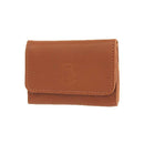 加賀野かばん工房 牛革名刺入（ブラウン）【33141-2】受注生産品