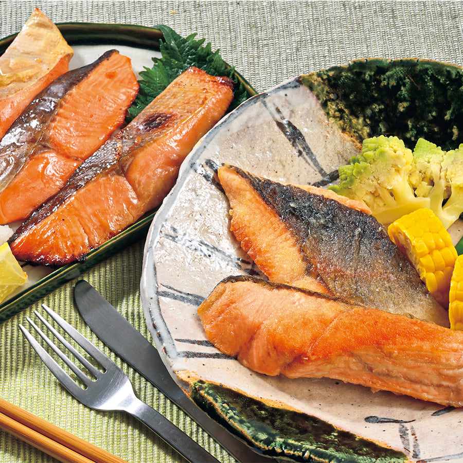 丸友しまか 【産地直送】宮古トラウトサーモン 4種の味わい食べ比べセット【35120】冷凍