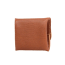 加賀野かばん工房 牛革コインケース（オレンジキャメル）【33475-2】受注生産品