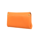 加賀野かばん工房 牛革アコーディオン財布（オレンジ）【33474-2】受注生産品