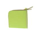 加賀野かばん工房 牛革Ｌ字ファスナー財布（グリーン）【33142-2】受注生産品