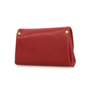 加賀野かばん工房 牛革アコーディオン財布（レッド）【33474-1】受注生産品
