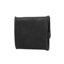 加賀野かばん工房 牛革コインケース（オイルヌメ黒）【33475-1】受注生産品