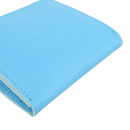 加賀野かばん工房 牛革Ｌ字ファスナー財布（水色）【33142-5】受注生産品