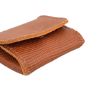 加賀野かばん工房 牛革コインケース（オレンジキャメル）【33475-2】受注生産品