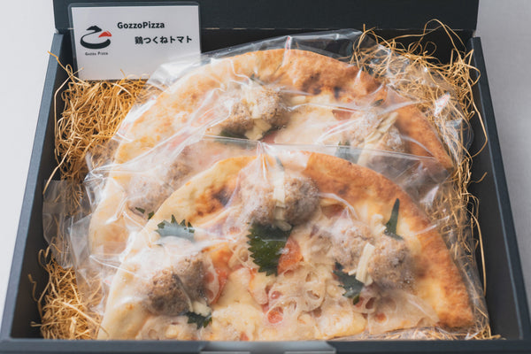 Gozzo Pizza 鶏つくねトマト 【0027593】冷凍
