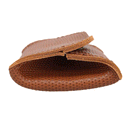 加賀野かばん工房 牛革コインケース（オレンジキャメル）【33475-2】受注生産品