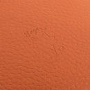 加賀野かばん工房 牛革Ｌ字ファスナー財布（オレンジ）【33142-3】受注生産品