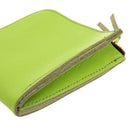 加賀野かばん工房 牛革Ｌ字ファスナー財布（グリーン）【33142-2】受注生産品