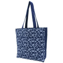 ◆小野染彩所　型染ショッピングバック（千羽千鳥）【0022545】