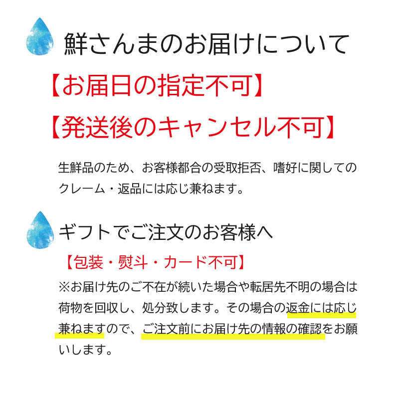 ≪ご予約受付中！≫鎌田水産_鮮さんま_冷蔵【28397/28380/28381】