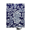 ◆小野染彩所　ブックカバー（新ぼたん・青）【1031637-3】