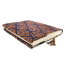 ◆小野染彩所　ブックカバー（新ぼたん・青）【1031637-3】