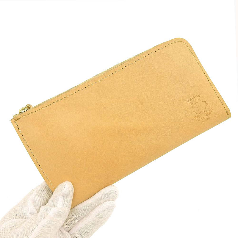 加賀野かばん工房 熟成ヌメ革Ｌ字ファスナー長財布【33143】受注生産品