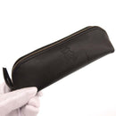 加賀野かばん工房 牛革ペンケース（ブラック）【33145】受注生産品