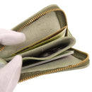 加賀野かばん工房 牛革Ｌ字ファスナー財布（グリーン）【33142-2】受注生産品