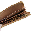 加賀野かばん工房 牛革Ｌ字ファスナー長財布（ピンク）【33144-1】受注生産品