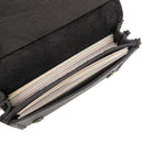 加賀野かばん工房 牛革名刺入（ブラック）【33141-1】受注生産品