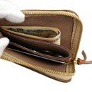 加賀野かばん工房 牛革Ｌ字ファスナー財布（オレンジ）【33142-3】受注生産品