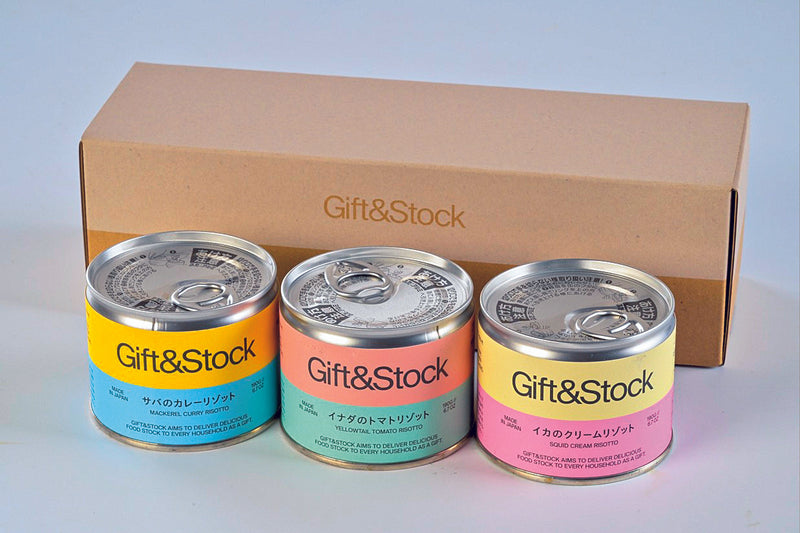 Gift&Stock 魚介のリゾット缶セット【0025315/0026286】