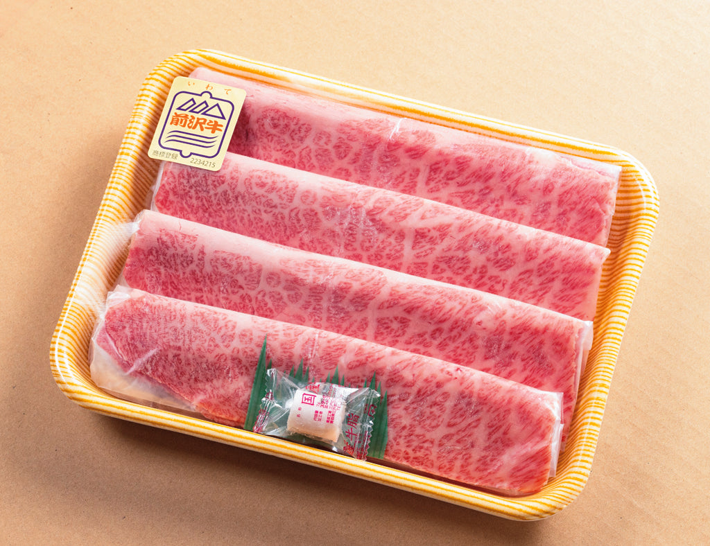 前沢牛オガタ 前沢牛肩ロース薄切り【0031063】冷凍