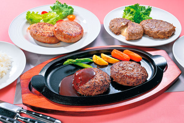 岩手県産 いわて銘柄肉ハンバーグ食べ比べセット 【0020532】冷凍