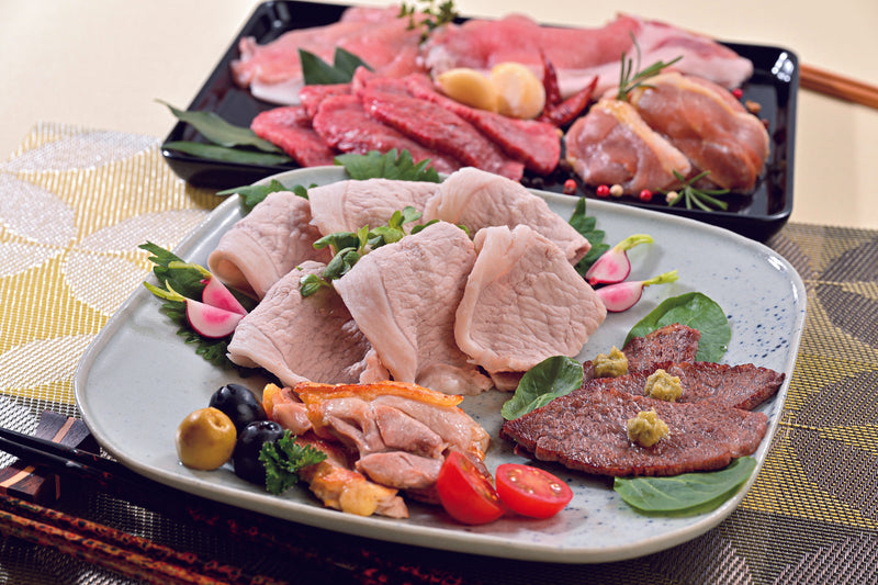 岩手県産 銘柄肉食べ比べセット 【0033886】冷凍