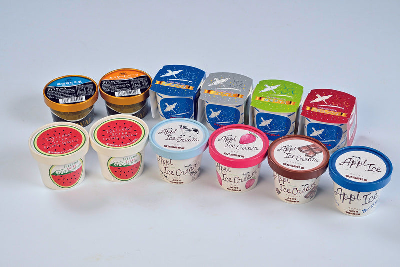 岩手県産 いわてアイスクリームセット【0033887】冷凍