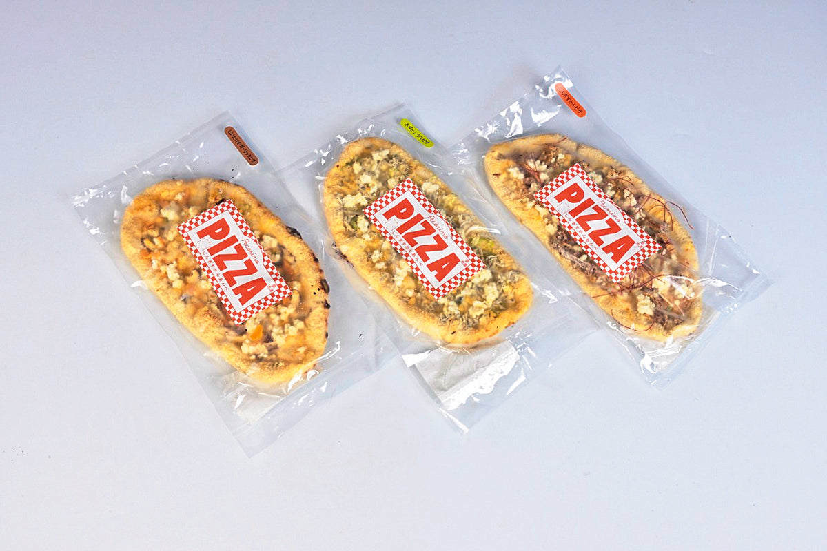 安部商店 オーバルピザ3枚セット【36657】冷凍