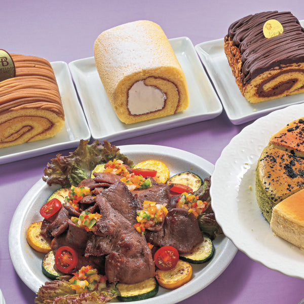 花月堂 冬のロールケーキセット 【0023197】冷凍