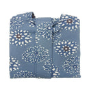 ◆小野染彩所　型染折りたたみバック（菊ちらし）【0030310-2】