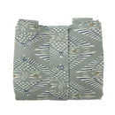 ◆小野染彩所　型染折りたたみバック（向鶴）【0030310-1】