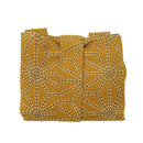 ◆小野染彩所　型染折りたたみバック（亀甲）【0030310-4】