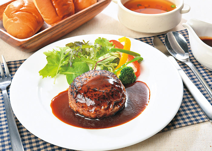 前沢牛オガタ 前沢牛焼肉用&前沢牛ハンバーグ4個入セット 【0021005】冷凍