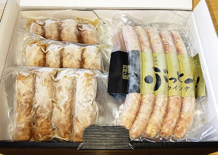 にのへ料理人の会 ぶっとべ! つくね&ウインナー Cセット 【0020362】冷凍