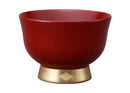 丸三漆器 盃 金桜 赤 【0021014】