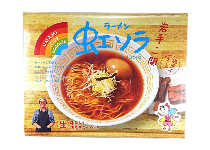 奥羽銘販 岩手ラーメン UMAMI SOUP Noodles 虹ソラ 【0021666】