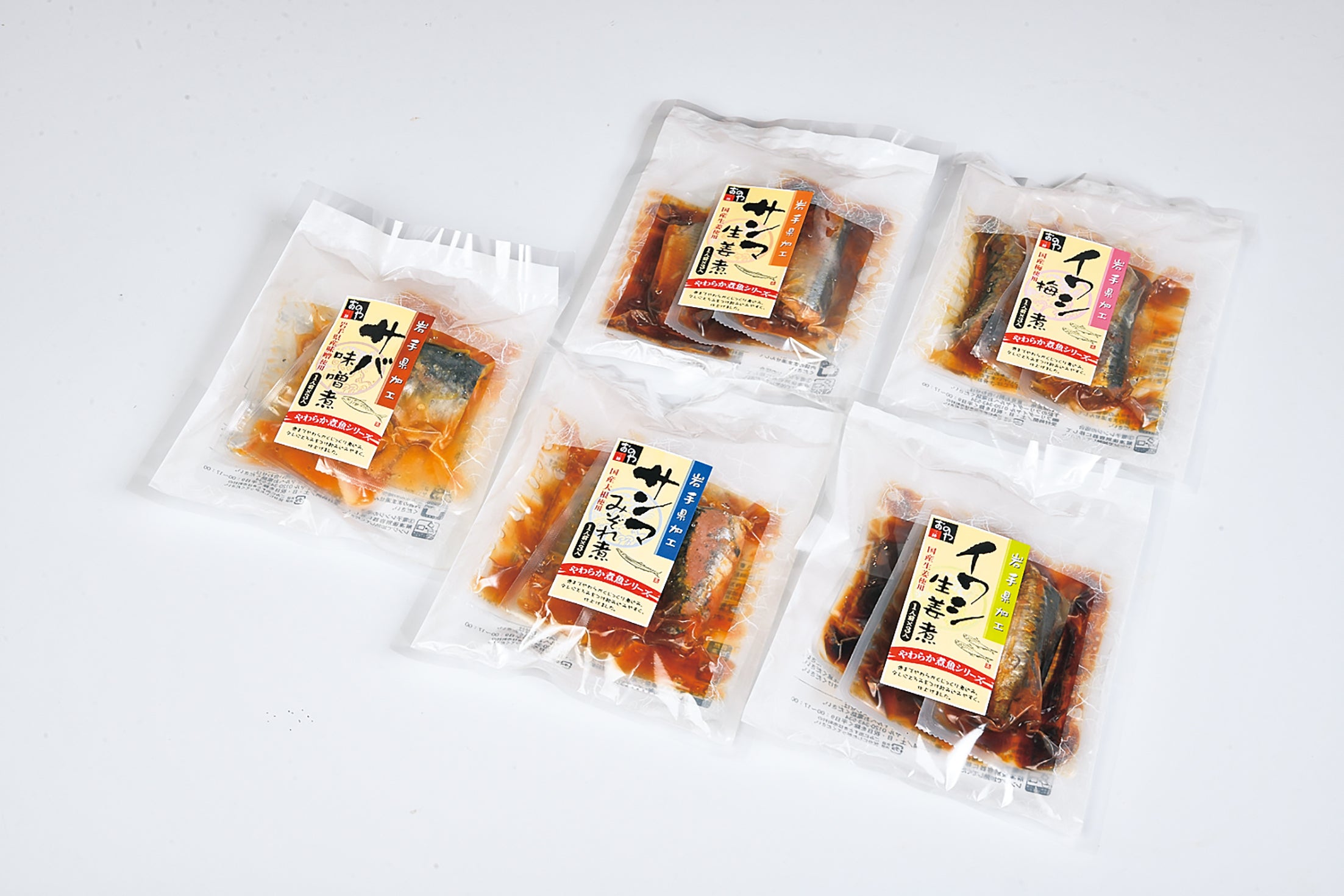 小野食品  やわらか煮魚セット【1032651】冷凍