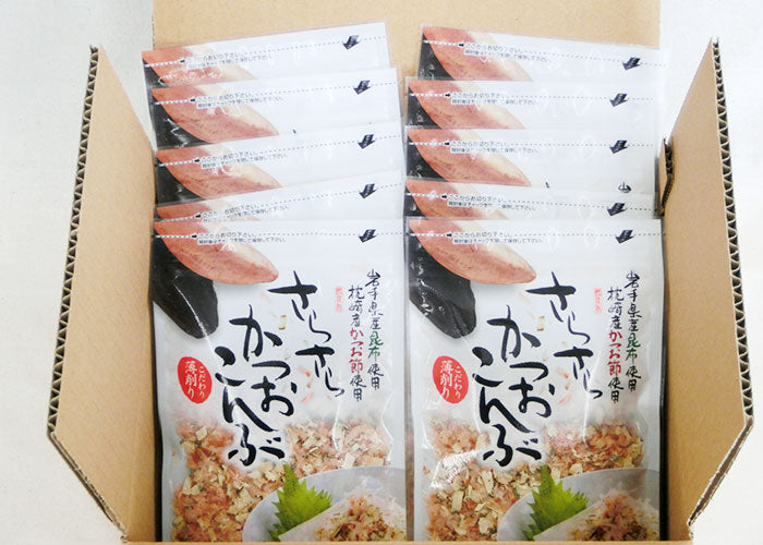 東和食品 さらさらかつおこんぶ 10袋入り 1箱 【0020314】