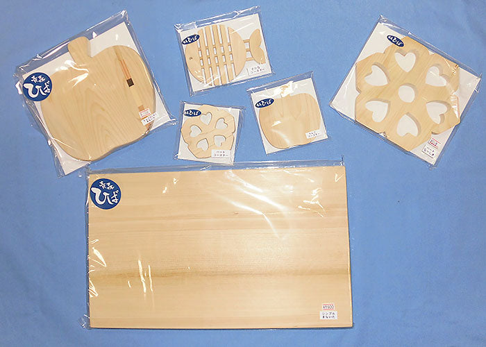 しらたき工房 ヒバの木工品セット 【0020367】